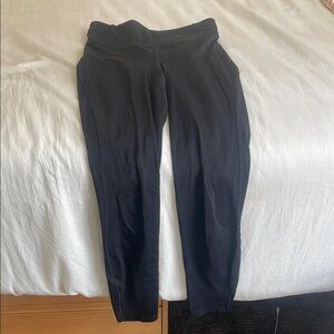 Lululemon fast and free black leggings 25" length